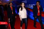 Nita Ambani snapped at Indian Super League press meet in Mumbai on 28th Aug 2014